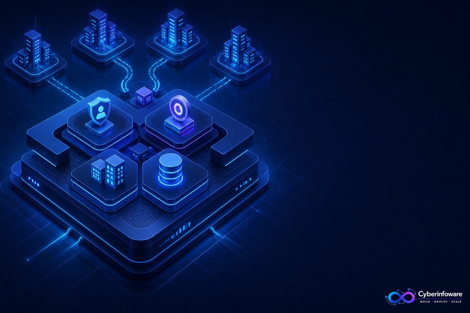 NestJS multi-tenant SaaS boilerplate foundation modules with Cyber Infoware logo