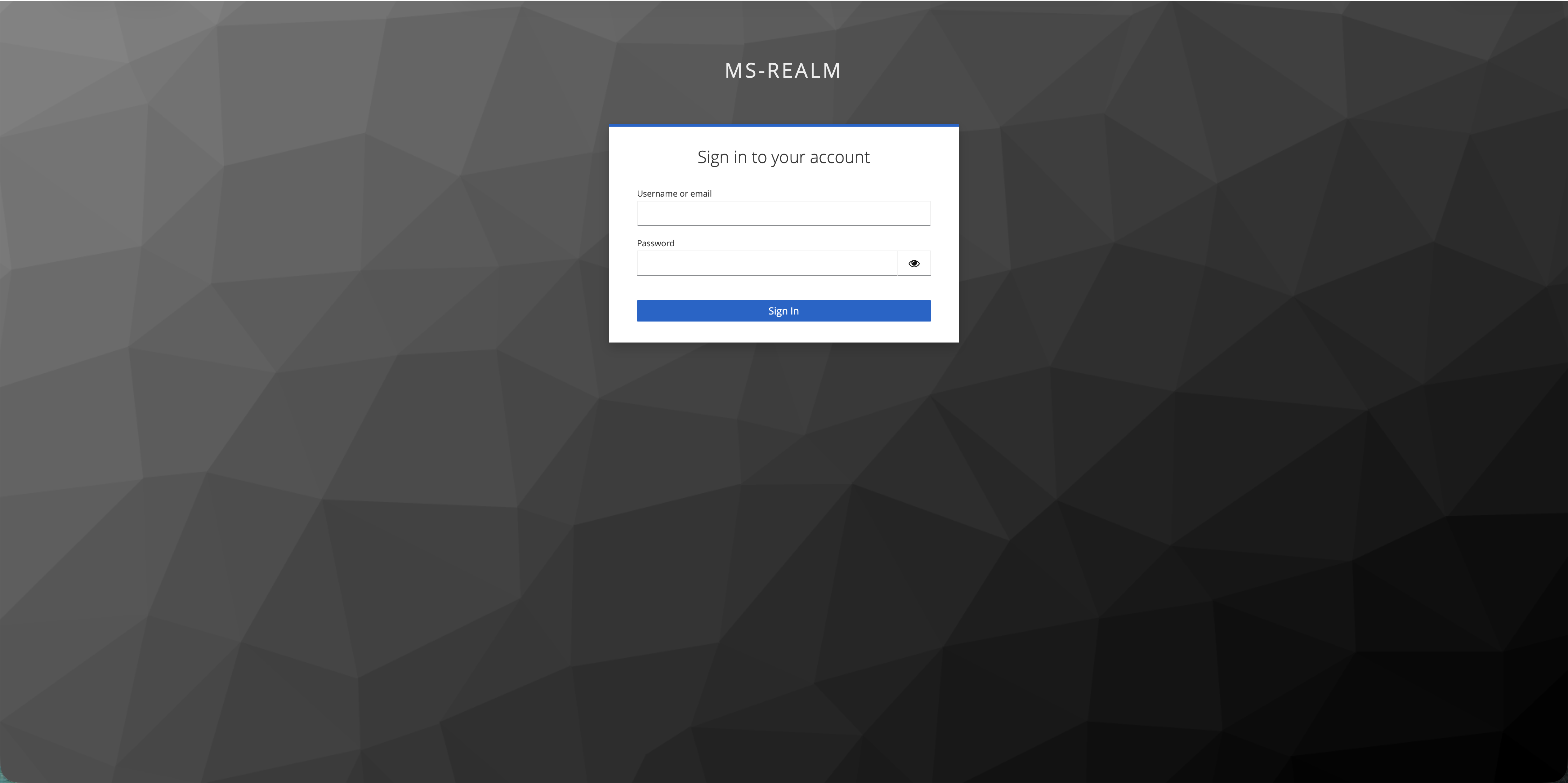 Keycloak SSO — One login for both apps — realm, clients, and roles pre-configured